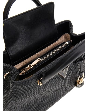**Meta Title:** Buy GUESS Phaedra Black Satchel - Stylish & Chic